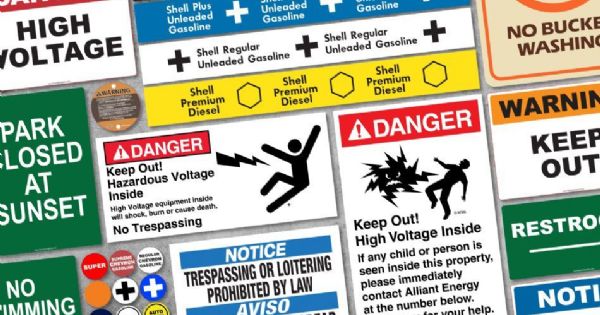 Custom Safety Signs: How to Stay Safe & Stand Out