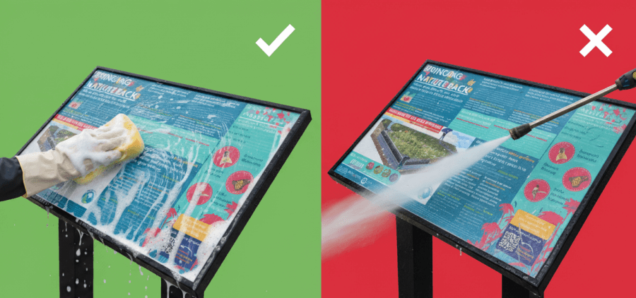 Sign Maintenance Guide: How to Clean and Protect Outdoor Signs