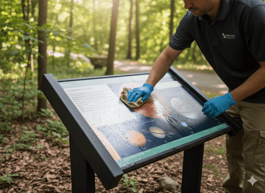 Sign Maintenance Guide: How to Clean and Protect Outdoor Signs