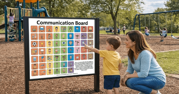 What Are Communication Boards? How They Help Create Inclusive Playgrounds