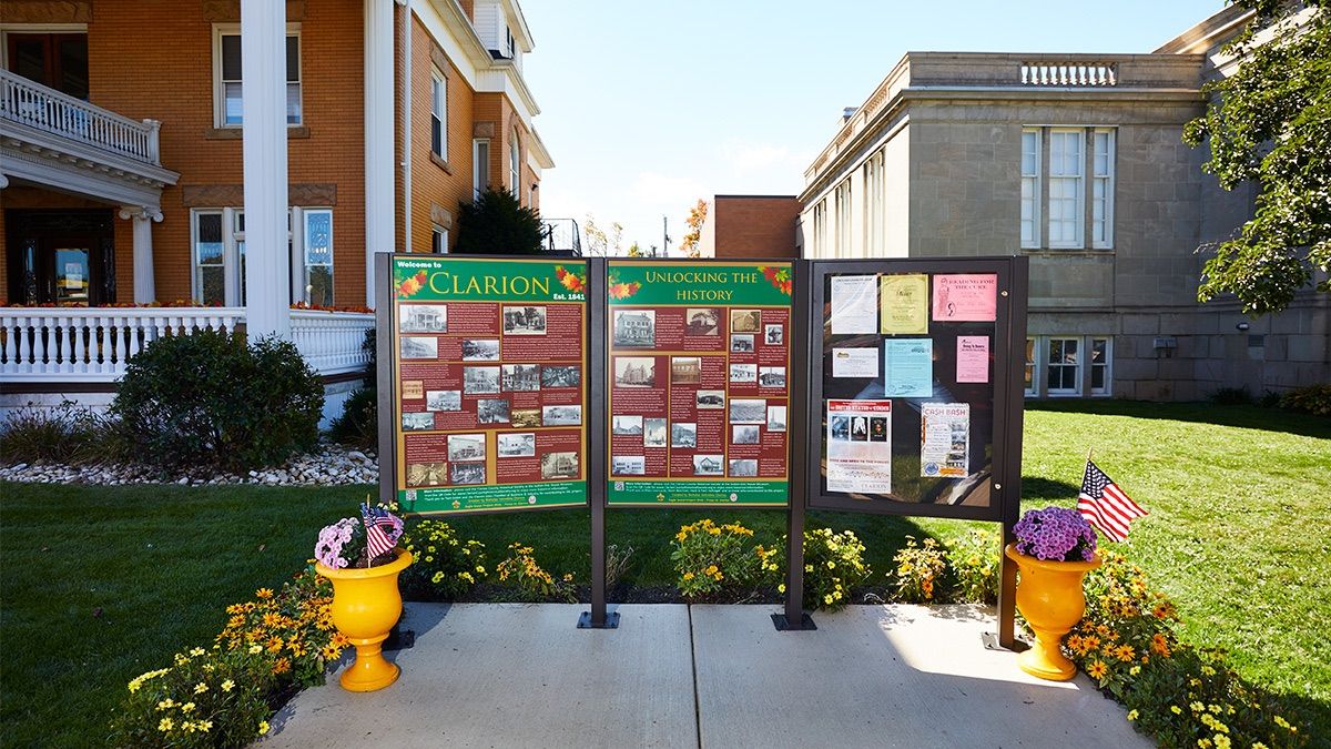 Creating Interpretive and Historical Signage in His Hometown | Pannier ...