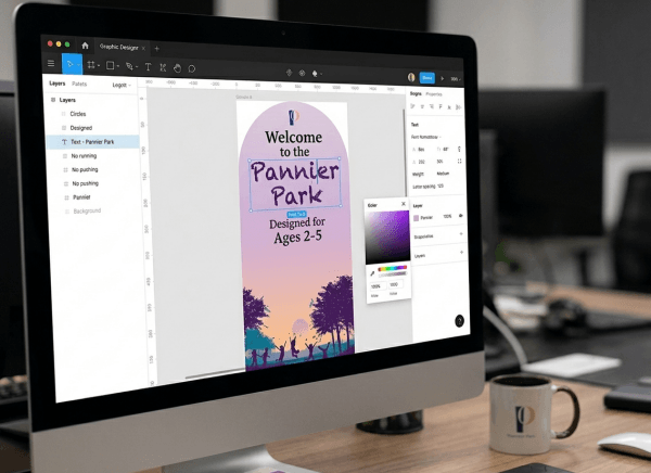 Playground Entrance Sign | Pannier Graphics